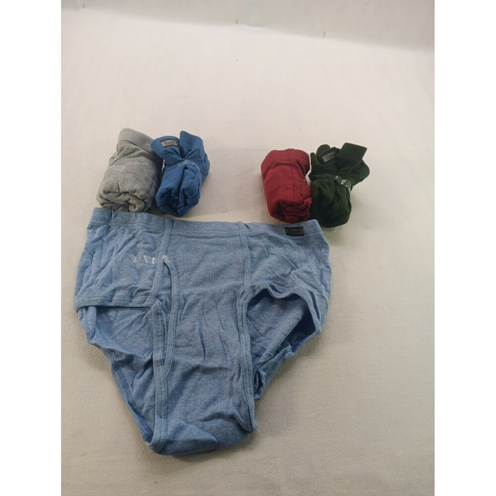 Hanes Tagless Briefs Men's Size: Large New 5-Pair